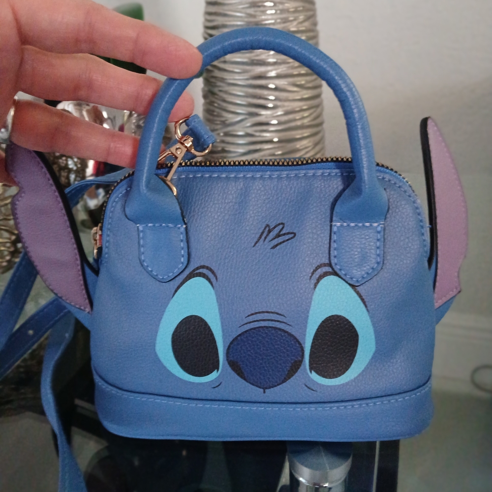 Stitch Character Kids Bag - Blue and Purple